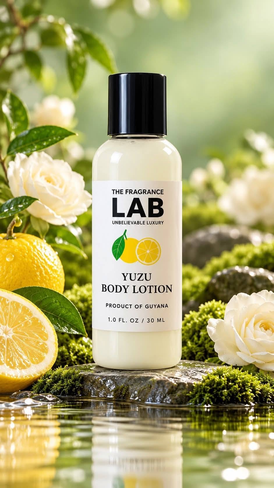 The Fragrance Lab Yuzu body lotion, 30 ml pictured